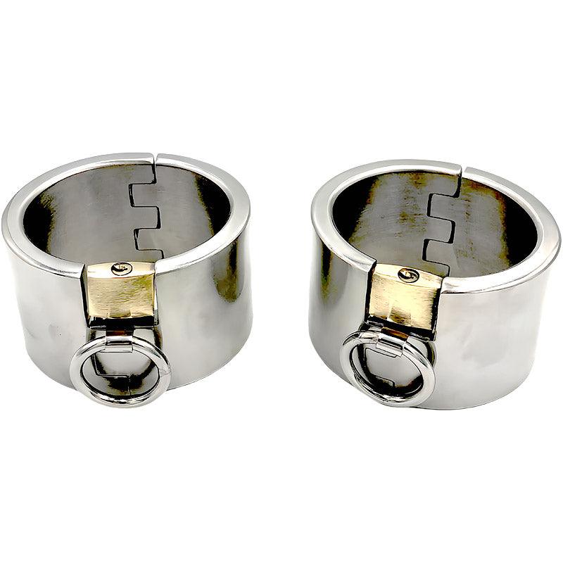 THORN GARDEN™ about 4600g 5cm heigh Stainless Steel Hand, Foot and Neck Restraint Set