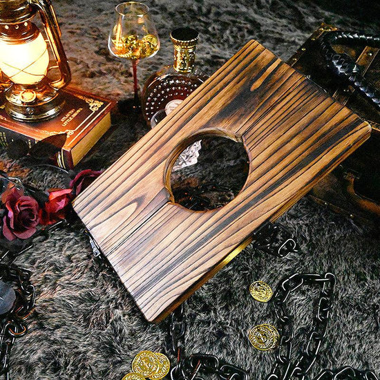 THORN GARDEN™ bdsm wooden neck bondage elm and free shipping