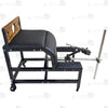 Premium Handcrafted Leather Spanking Bench with pillory
