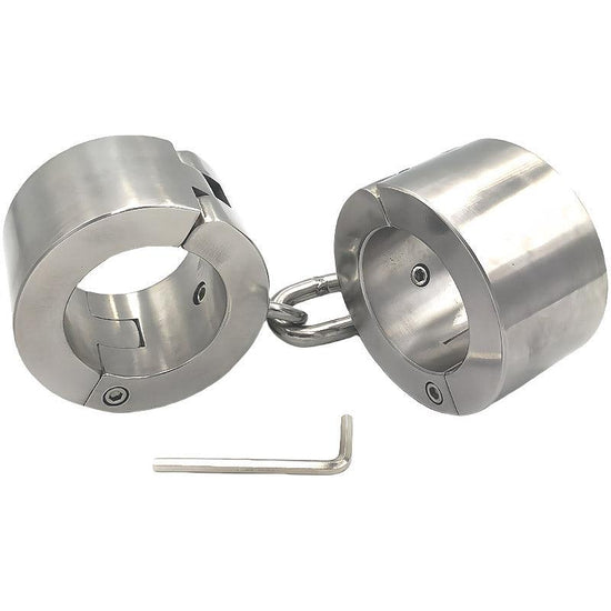 THORN GARDEN™ 4.5kg 6cm heigh heavy duty Screw lock handcuffs free shipping