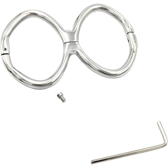 THORN GARDEN™ 0.15kg Stainless Steel 8 shape handcuff free shipping