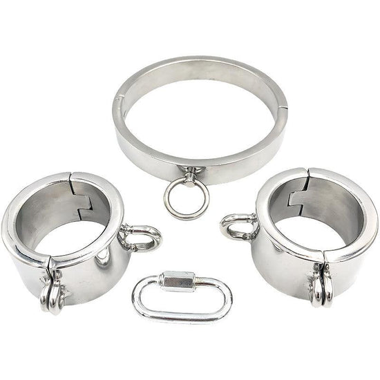 THORN GARDEN™ 6.17Ib 1.57in heigh Hand, foot and neck restraint set free shipping