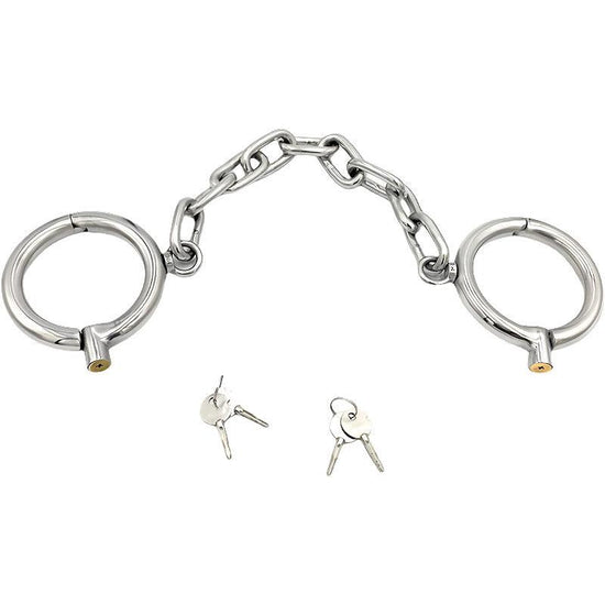 THORN GARDEN™ about 1kg thick 1.6cm Stainless steel ankle cuffs free shipping