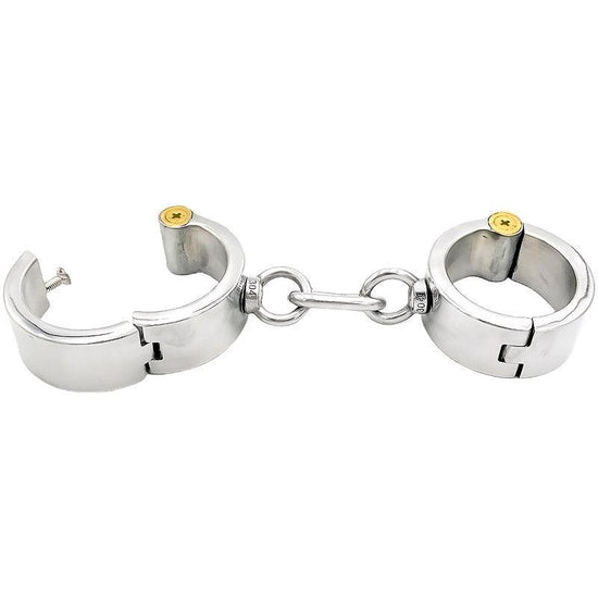 THORN GARDEN™ 0.8kg 3cm high Stainless steel lock handcuffs free shipping