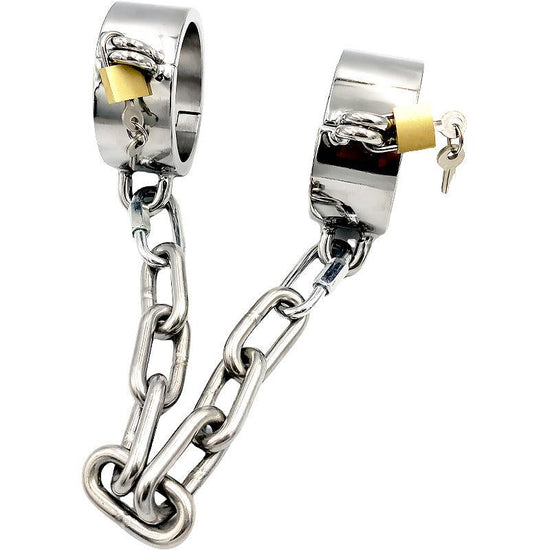 THORN GARDEN™ about 1.6kg height 4cm Stainless steel ankle cuffs free shipping