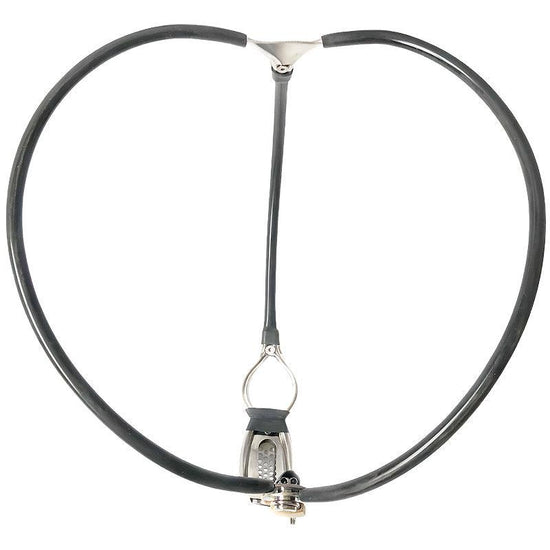 THORN GARDEN™ Female invisible chastity belt with vaginal plug butt plug free shipping