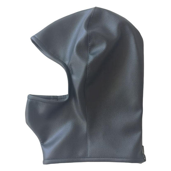 THORN GARDEN™ bondage PU leather hood with exposed eye sockets free shipping