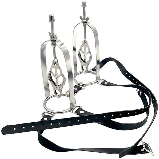 THORN GARDEN™ Stainless Steel Vest Style Butterfly Breast Clamp free shipping