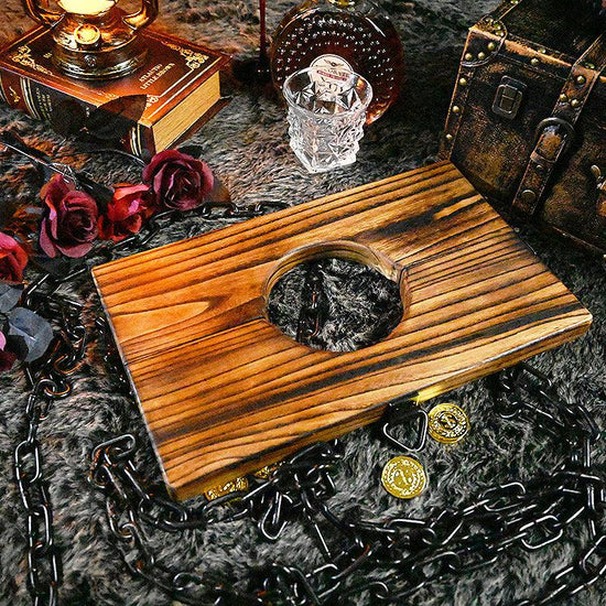 THORN GARDEN™ bdsm wooden neck bondage elm and free shipping