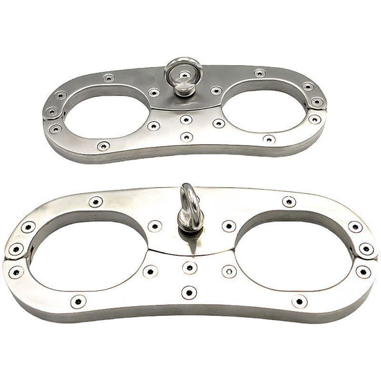 THORN GARDEN™ Stainless steel handcuffs with traction chain and free shipping