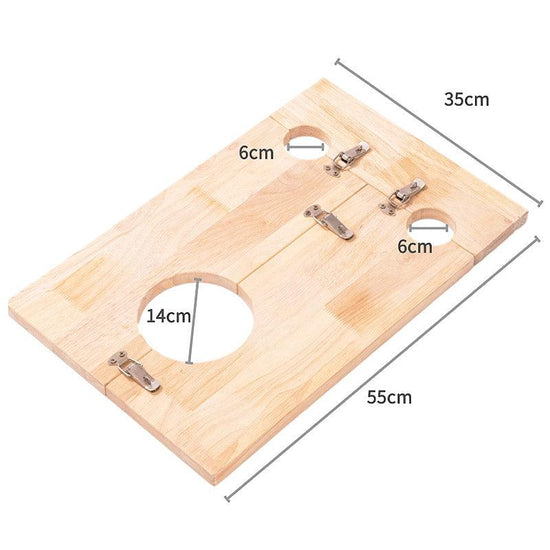 THORN GARDEN™ Wooden Bondage Classical wooden shackle