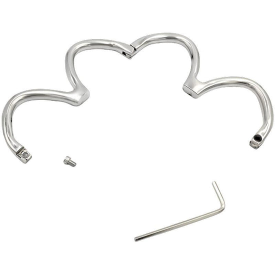 THORN GARDEN™ 0.15kg Stainless Steel 8 shape handcuff free shipping