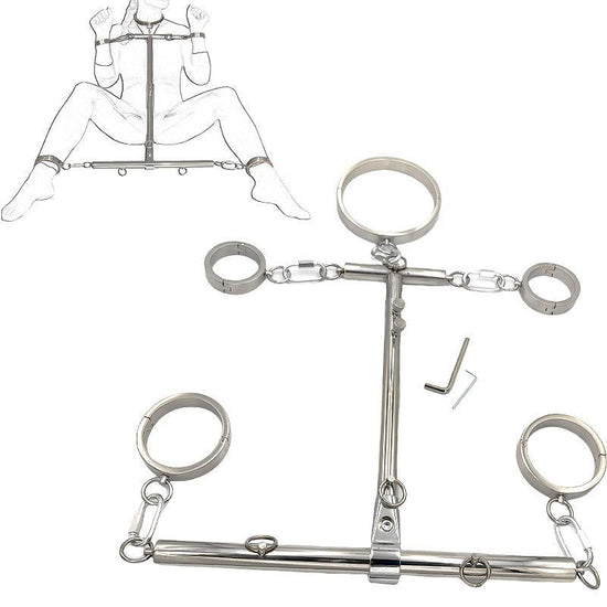 THORN GARDEN™ about 3kg height 2cm Integrated metal restraints for hands, feet and neck