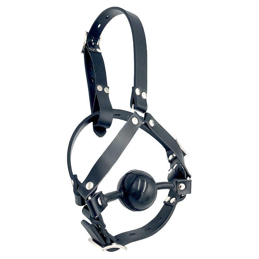 THORN GARDEN™ Harness type silicone ball gag free shipping
