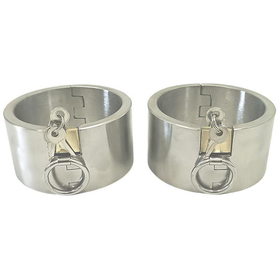 THORN GARDEN™ 1.3kg height 5cm stainless steel ankle cuffs and free shipping