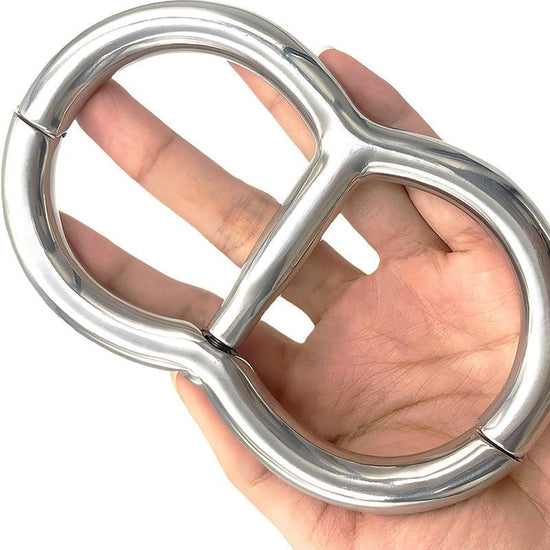 THORN GARDEN™ 0.5kg Stainless steel 8 shape handcuffs free shipping