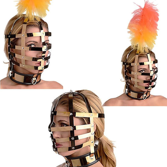 THORN GARDEN™ bdsm titanium harness headgear free shipping