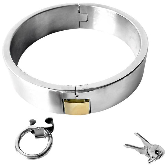 THORN GARDEN™ 1.1kg 3cm high stainless steel bdsm collar and free shipping