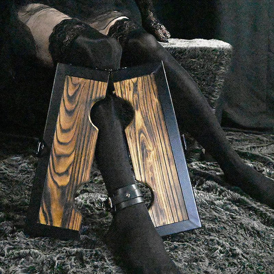 THORN GARDEN™ BDSM ELM wooden pillory and free shipping