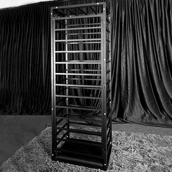 THORN GARDEN™ bdsm Forced to sleep in a standing cage free shipping