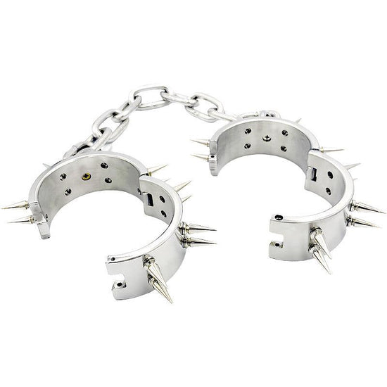 THORN GARDEN™ about 2kg height 4cm Stainless steel ankle cuffs free shipping