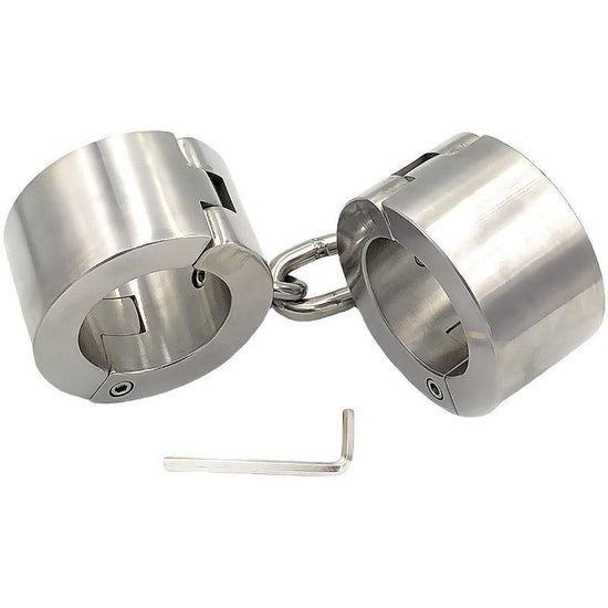 THORN GARDEN™ 4.5kg 6cm heigh heavy duty Screw lock handcuffs free shipping