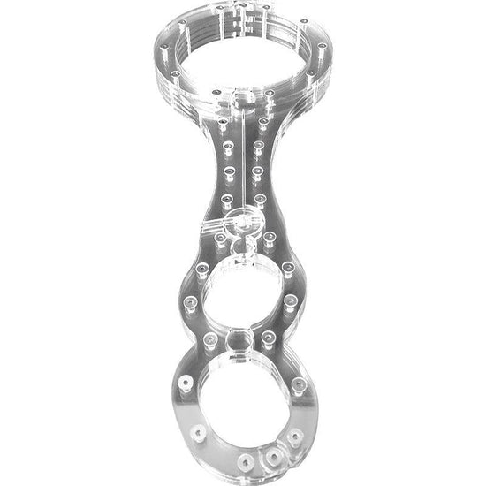 THORN GARDEN™ transparent wrist and neck restraint pillory free shipping