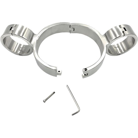 THORN GARDEN™ about 1.1kg Integrated hand and neck shackles free shipping