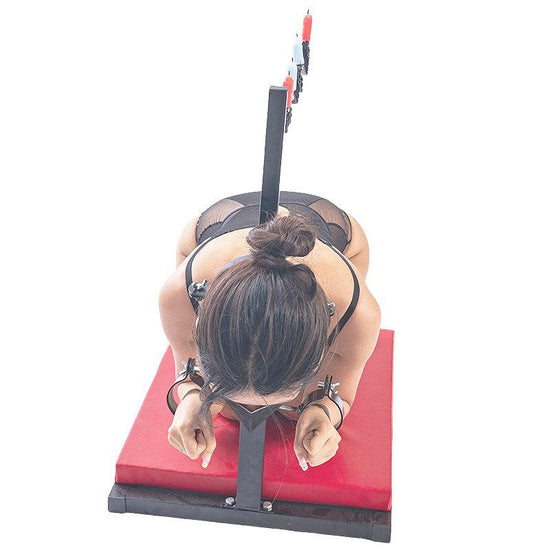 THORN GARDEN™ Restraint and Wax:Penalty kneeling metal restraint frame and free shipping