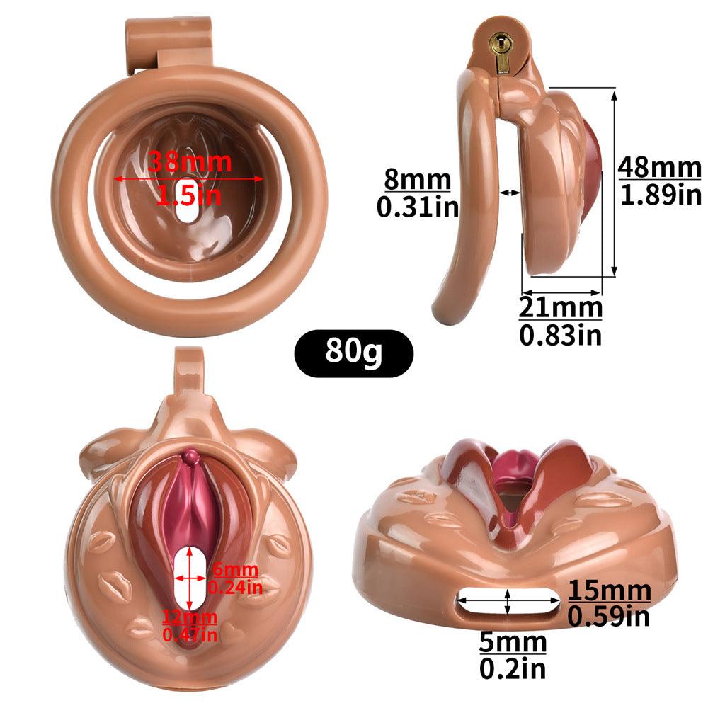 THORN GARDEN™ Hard resin Male chastity device