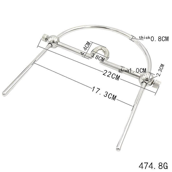 THORN GARDEN™ Stainless steel ring neck gag free shipping