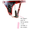 THORN GARDEN™ Detachable vibrating dildo leather pants free shipping