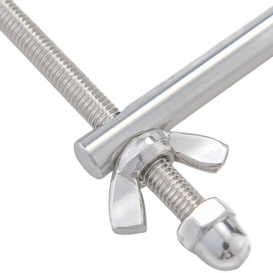 THORN GARDEN™ Stainless Steel straight bar Breast Clamps free shipping