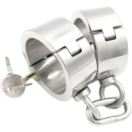 THORN GARDEN™ 0.8kg 3cm high Stainless steel lock handcuffs free shipping
