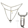 THORN GARDEN™ Stainless steel female invisible chastity belt with lock free shippng