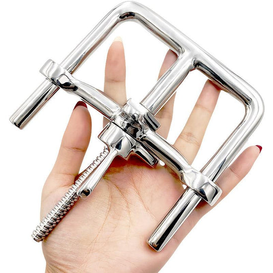 THORN GARDEN™ 0.75kg Stainless steel combination lock handcuffs with free shipping