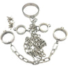 THORN GARDEN™ 3200g 2.5cm heigh Stainless Steel Hand, Foot and Neck Restraint Set