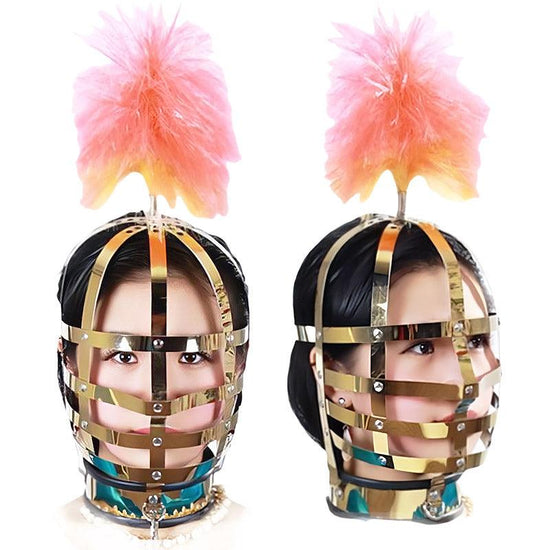 THORN GARDEN™ bdsm titanium harness headgear free shipping