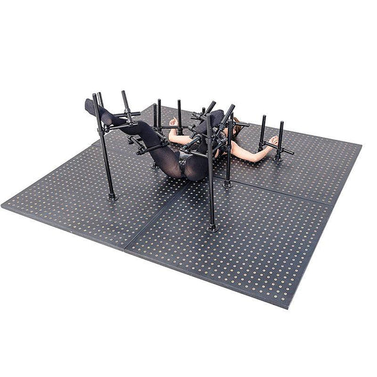 THORN GARDEN™ bdsm iron pipe frame with bondage board sex machine and free shipping