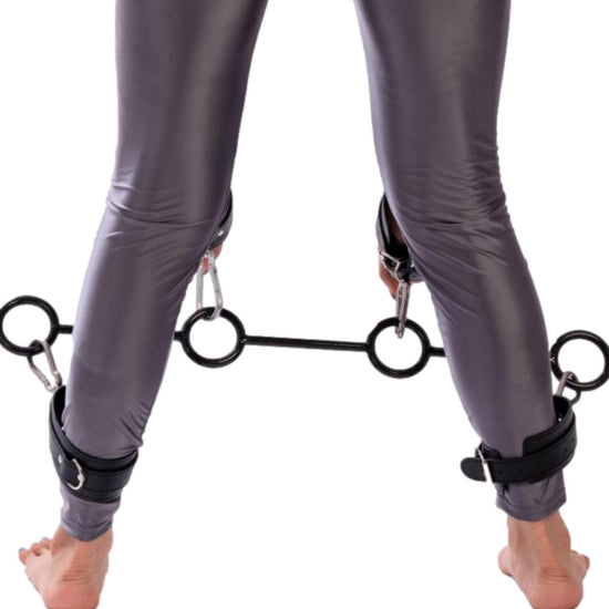 THORN GARDEN™ Metal Spreader Bar with Leather Cuffs - Free Shipping