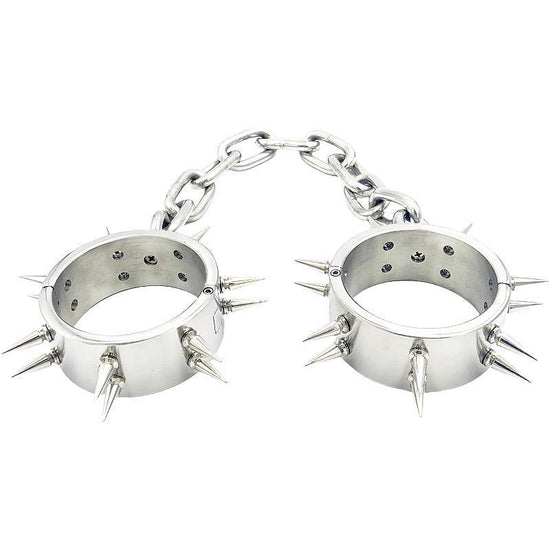 THORN GARDEN™ about 2kg height 4cm Stainless steel ankle cuffs free shipping