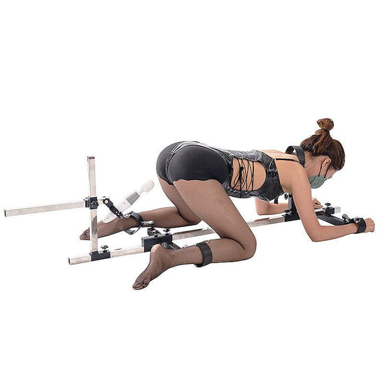 THORN GARDEN™ 3G Doggystyle Four-Limb bondage Rack with metalcuffs- free shipping