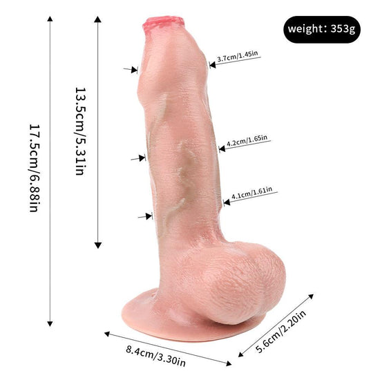 THORN GARDEN™ 1.65in diameter 6.88in long sex machine dildo free shipping G1130