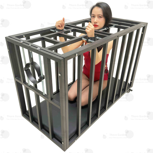 Bdsm قفص حديدي للحجز