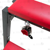 red leather bdsm horse bench