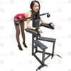 Multi-Function Bondage Armchair - leather cuffs TG8870