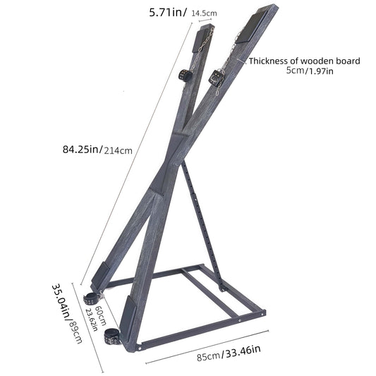 THORN GARDEN™ solid wood st andrews cross - free shipping