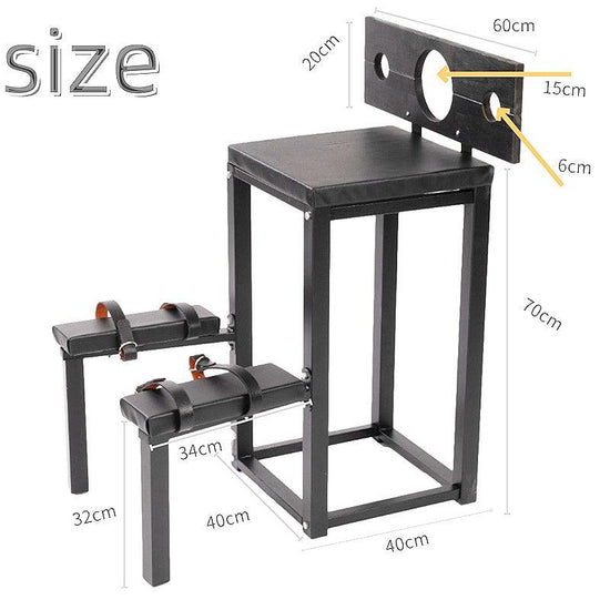 THORN GARDEN™ Kneeling Bondage Chair - Free Shipping