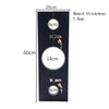 THORN GARDEN™ Master the Desire Lock: Black One-Character Hand-Neck Wooden pillory