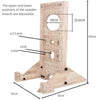 THORN GARDEN™ bdsm Wooden bondage wall - Free shipping